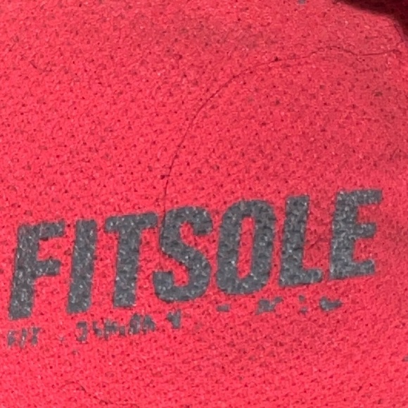 NIKE Flexsole gray and bright orange Women’s size 10 - Picture 6 of 7